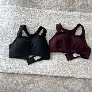 2 moving comfort sports bras